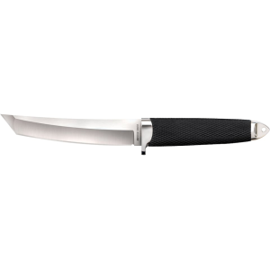 Cold Steel 3V Master Tanto Fixed Blade Knife 6" Tanto Point CPM 3-V Polished Blade Kray-Ex Handle Black - Cold Steel