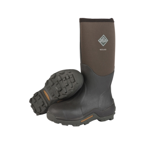 Muck Boots Men's Wetland 16.5" Waterproof 5mm Insulated Hunting Boots Rubber Bark 8 D - Muck Boots