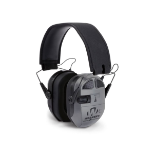 Walker's Ultimate Digital Quad Connect Electronic Ear Muffs Gray - Walker's