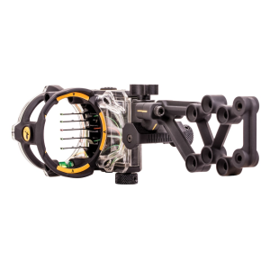 TROPHY RIDGE React H5 5 Pin Bow Sight with Light Left Hand Black