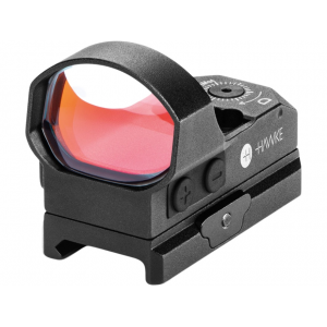 Hawke Wide View Reflex Red Dot Sight 1x 3 MOA Dot with Weaver-Style Mount Matte Black - Hawke Sport Optics