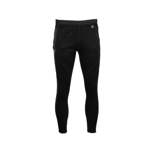 Mobile Warming Men's Heated Merino Wool Base Layer Pants Black 2XL - Mobile Warming