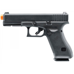 Glock 17 Gen 5 Airsoft Pistol 6mm BB Green Gas Powered Semi-Automatic Black - Glock