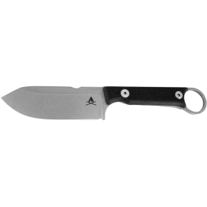 White River Knives Firecraft 3.5 Pro Fixed Blade Knife 3.5" Drop Point CPM MagnaCut Stonewashed Blade G-10 Handle Black - White River Knives