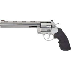 Colt Anaconda 44 Remington Magnum Revolver 8" Stainless Barrel 6 Round Black Grip