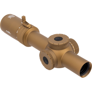 Primary Arms PLxC Compact Rifle Scope 1-8x 24mm ACSS Raptor M8 Yard 5.56 /.308 Reticle Flat Dark Earth - Primary Arms