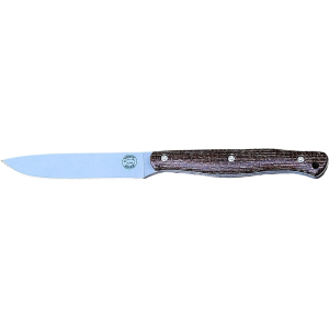White River Knives Exodus 4 Fixed Blade Knife 4" Drop Point CPM S35VN Stonewashed Blade Burlap Micarta Handle Natural - White River Knives