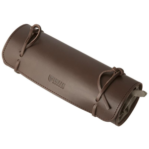 Helle Roll Up Knife Bag Brown Leather - Helle