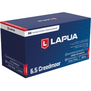 ua Scenar-L 6.5 Creedmoor 136 Grain Open Tip Match Box Of 50 Ammo