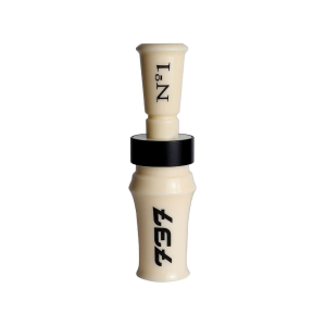 737 No. 1 Duck Call Ivory/Black Anodized