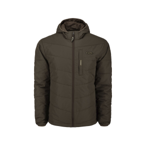 DRAKE Men's MST Synthetic Down Hooded Jacket Green Timber Medium