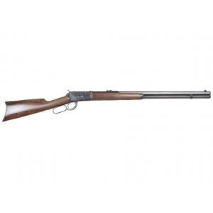 Cimarron Firearms 1892 Lever Action Rifle 45 Colt (Long Colt) 24" Blued Barrel Case Hardened Frame Walnut Straight Grip Stock - Cimarron Firearms