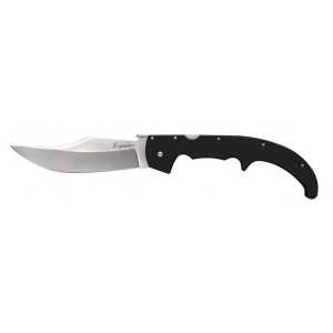 Cold Steel Espada XL Pocket Knife 7.5" Clip Point AUS-10 Satin Blade G-10 Handle Black