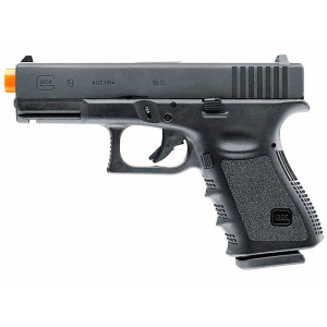 Glock 19 Gen 3 Airsoft Pistol 6mm BB Green Gas Powered Semi-Automatic Black - Glock