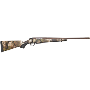 Tikka T3x Lite Bolt Action Rifle 6.5 Creedmoor 24.3" Fluted Bronze Threaded Barrel Bronze Frame Veil Wideland Field Stock