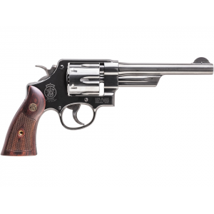 Smith & Wesson Model 20 357 Magnum Revolver 6" Blued Barrel 6 Round Walnut Grip - Smith & Wesson