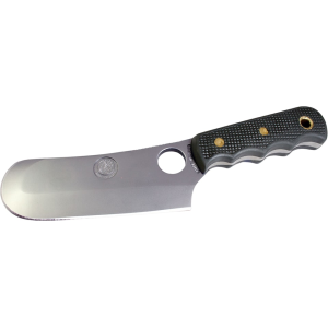 Knives of Alaska Brown Bear Fixed Blade Knife 6.5" Cleaver D2 Bead Blasted Blade SureGrip Handle Black - Knives Of Alaska