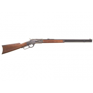 Cimarron Firearms 1873 Sporting Lever Action Rifle 44-40 WCF 24" Blued Barrel Case Hardened Frame Walnut Straight Grip Stock - Cimarron Firearms