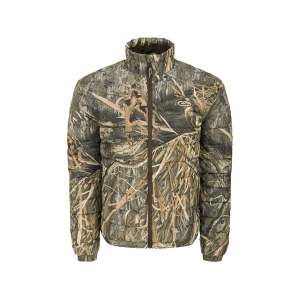 DRAKE Men's LST Double Down Layering Jacket Mossy Oak Shadow Grass Habitat Large
