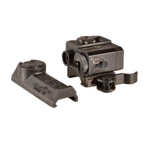 AimShot Compact Green Rifle Laser Sight with QR Mount and Wireless Rail Mount Pad Switch Black - Aimshot