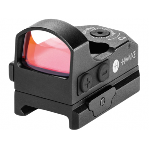 Hawke Micro Reflex Sight 1x 3 MOA Dot with Weaver-Style Mount Matte - Hawke Sport Optics