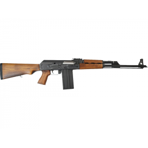 ZASTAVA Pap M77 Semi Automatic Rifle 308 Winchester 19.7" Black Threaded Barrel Black Frame Hardwood Pistol Grip