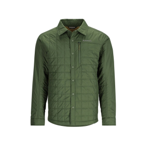 Simms Men's Fall Run Hybrid Shacket Shirt Jacket Riffle Green 2XL