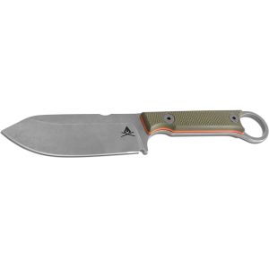 White River Knives Firecraft 3.5 Pro Fixed Blade Knife 3.5" Drop Point CPM S35VN Stonewashed Blade G-10 Handle Green - White River Knives