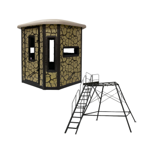 Muddy Bull Box Blind with Premium 10' Tower