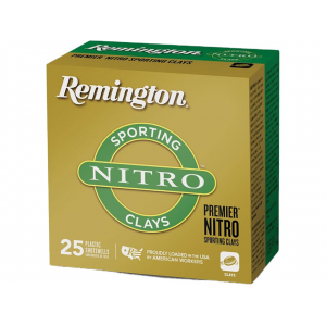 ington Nitro Sporting Clays 20 Gauge 2-3/4 #7-1/2 Lead Shot 7/8 Oz Case Of 250 (10 Boxes Of 25) Ammo