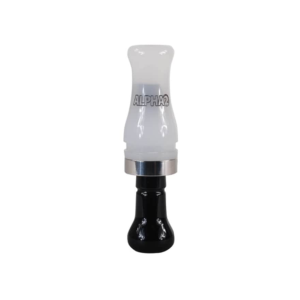 RNT Alpha 2 Acrylic Duck Call Pearl and Black - Rnt