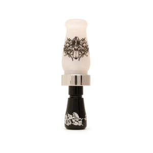 RNT Daisy Cutter Acrylic Duck Call Pearl and Black - Rnt