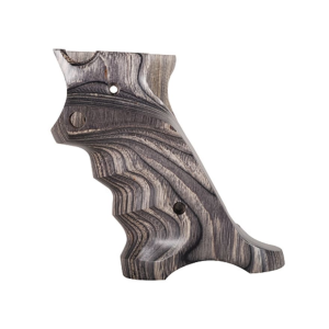 Volquartsen Laminated Wood Target Grips Ruger Mark III Right Hand Gray - Volquartsen