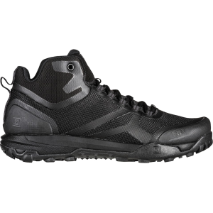5.11 Men's A/T Mid Non-Metallic Toe Tactical Shoes Synthetic Black 9.5 EE - 5.11
