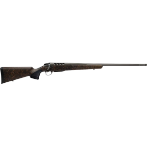 Tikka T3x Roughtech Superlite Bolt Action Rifle 6.5 PRC 24" Fluted Tungsten Threaded Barrel Tungsten Frame Black/Ember Field Stock
