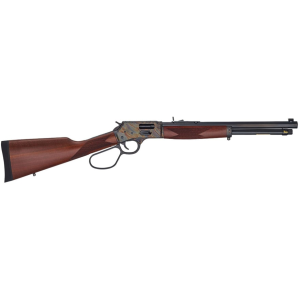 HENRY Big Boy Side Gate Lever Action Rifle 44 Remington Magnum 16.5" Blued Barrel Case Hardened Frame American Walnut Field Stock