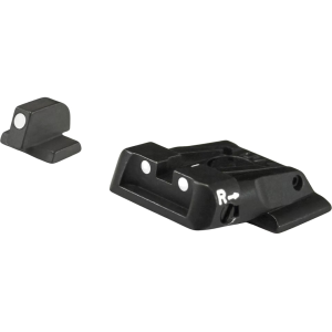 LPA SPS Adjustable Sight Set for S&W M&P Steel White Dot - Lpa Sights