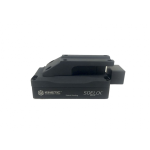 KINETIC DEVELOPMENT GROUP Sidelok QD Mount Trijicon MRO Lower 1/3 Co-witness Aluminum Black