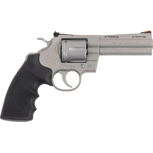 Colt Python 357 Magnum Revolver 3" Bead Blasted Stainless Barrel 6 Round Black Grip