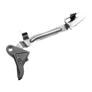 Agency Arms Drop-In Flat Faced Trigger Kit for Glock Gen 1, 2, 3, 4 9mm, 40 S&W, 357 Sig Aluminum Black - Agency Arms