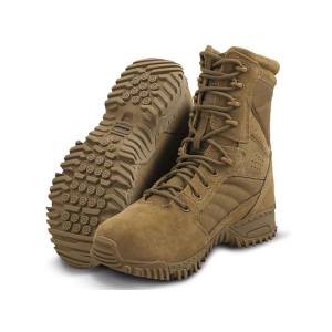 Altama Men's Foxhound SR 8" Tactical Boots Leather/Synthetic Coyote 10 D - Altama