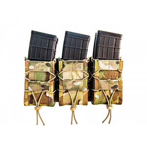 High Speed Gear Triple X2R MOLLE Rifle Shingle Magazine Pouch Nylon Multicam - High Speed Gear