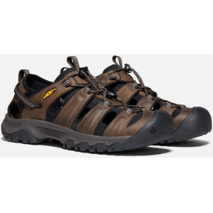 Keen Targhee III Sandals Leather/Synthetic Bison/Mulch Men's 9 D - Keen