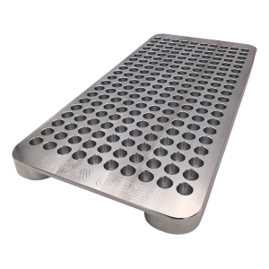 Gray Ops CNC Block Aluminum Reloading Tray 200 Round Standard (.473 Bolt Face) - Gray Ops Cnc