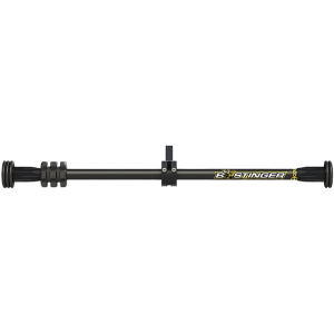 Bee Stinger MicroHex Counter Slide Bow Stabilizer 15" Matte Black - Bee Stinger