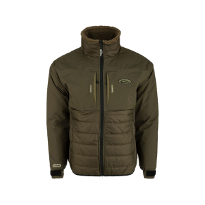 Drake Men's Guardian Flex Double Down Eqwader Full Zip Jacket Green Timber 2XL - Drake