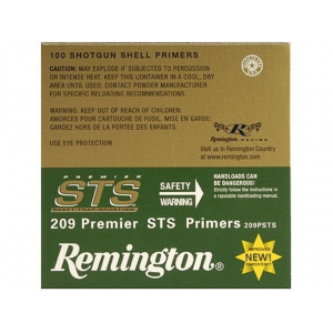 Remington Premier STS 209 Shotshell Primers Box of 1000 (10 Trays of 100) - Remington