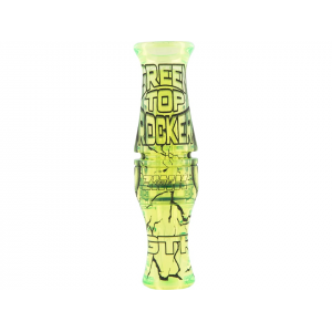 Zink Calls Green Top Rocker Duck Call Interference Green - Zink Calls