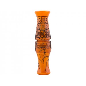 Zink Calls Green Top Rocker Duck Call Orange Marbleade - Zink Calls