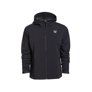 VORTEX OPTICS Men's Cloud Shaker Rain Jacket Black Medium
